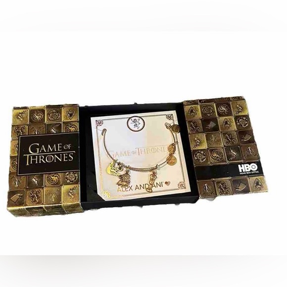 Alex and Ani Jewelry - Game of Thrones Alex and Ani charm bangle House of Lanister new